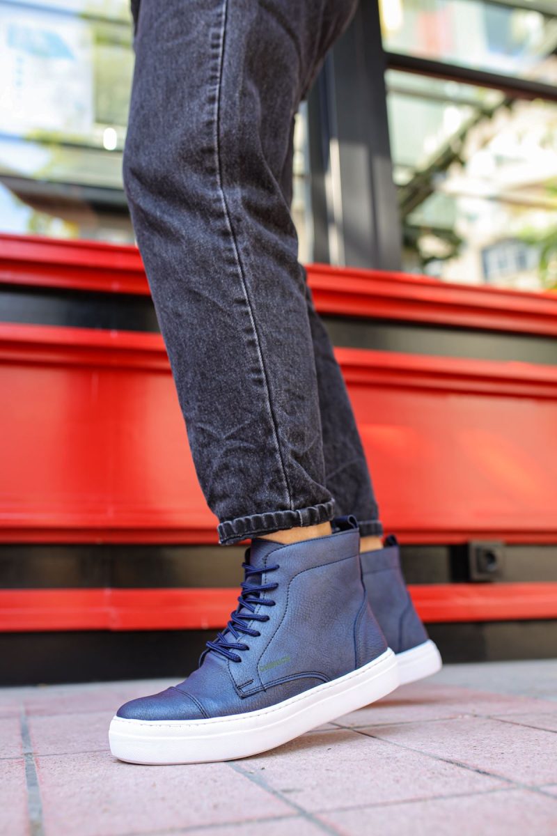 Chekich CH029 Men's Sneakers, Fashion Shoes, NavyBlue - Image 3