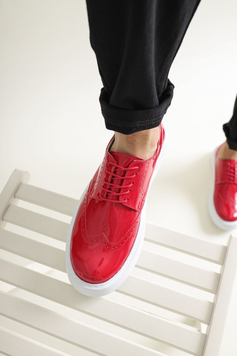 Chekich CH149 Men's Sneakers, Fashion Shoes, Red - Image 3