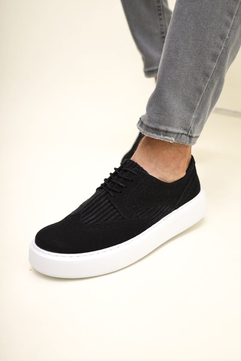 Chekich CH149 Men's Sneakers, Fashion Shoes, Black - Image 4