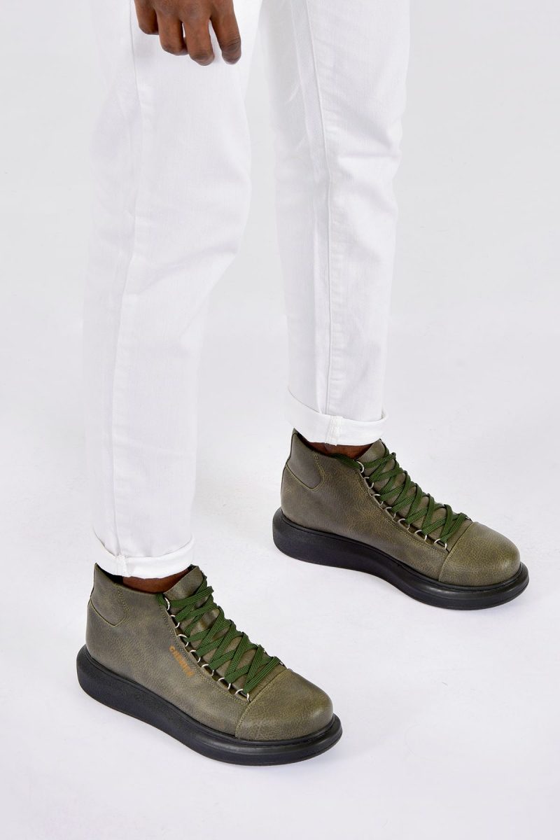 Chekich CH258 Men's Sneakers, Fashion Shoes, Green - Image 3