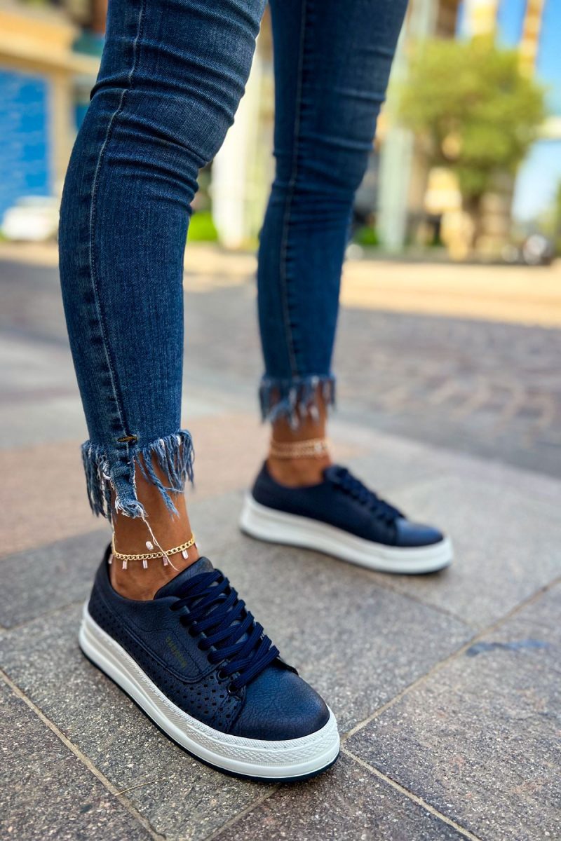 Chekich CH043 Women's Sneakers, Fashion Shoes, NavyBlue - Image 3