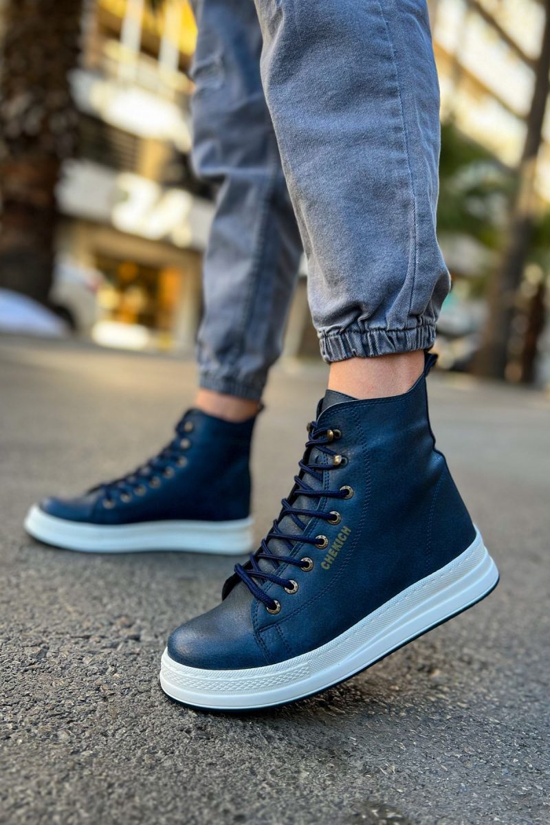 Chekich CH055 Men's Sneakers, Fashion Shoes, NavyBlue