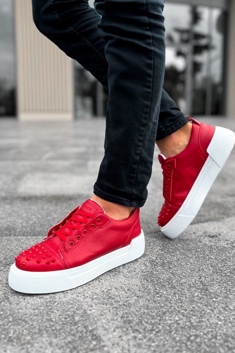 Chekich CH169 Men's Sneakers, Fashion Shoes, Red - Image 3