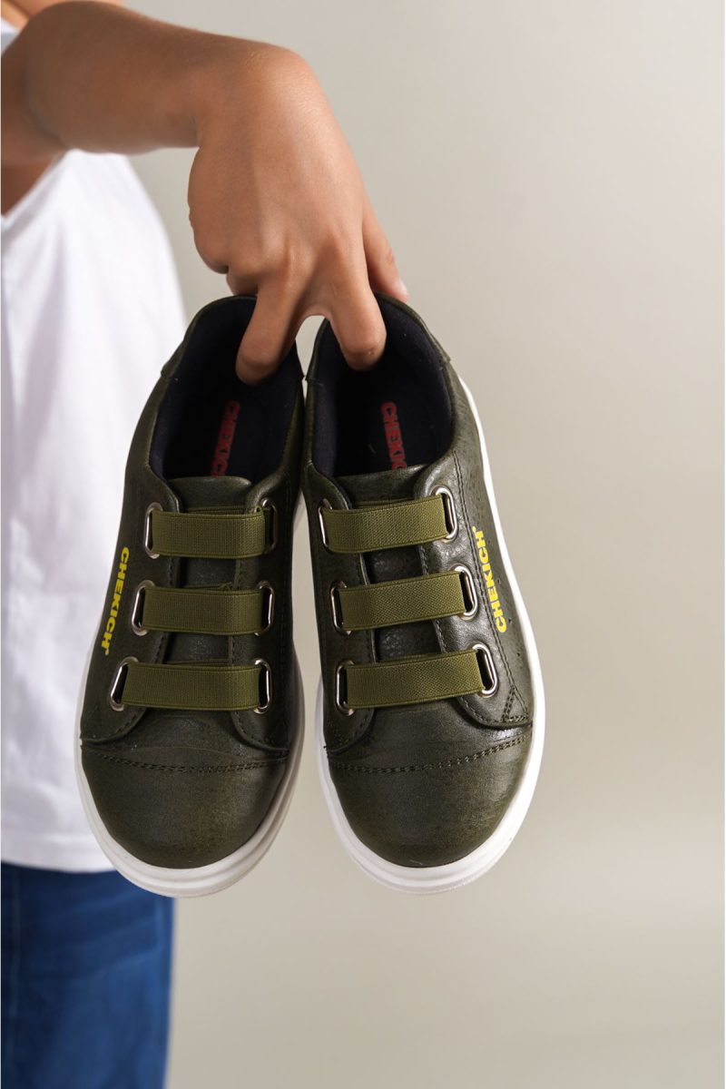 Chekich CHKDS  Sneakers, Fashion Shoes, Green - Image 5