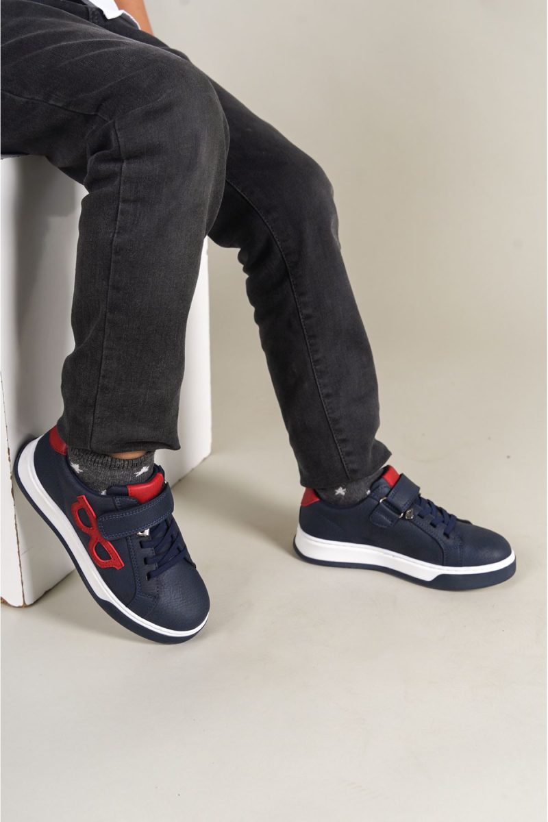 Chekich CHKDS  Sneakers, Fashion Shoes, NavyBlue Red White