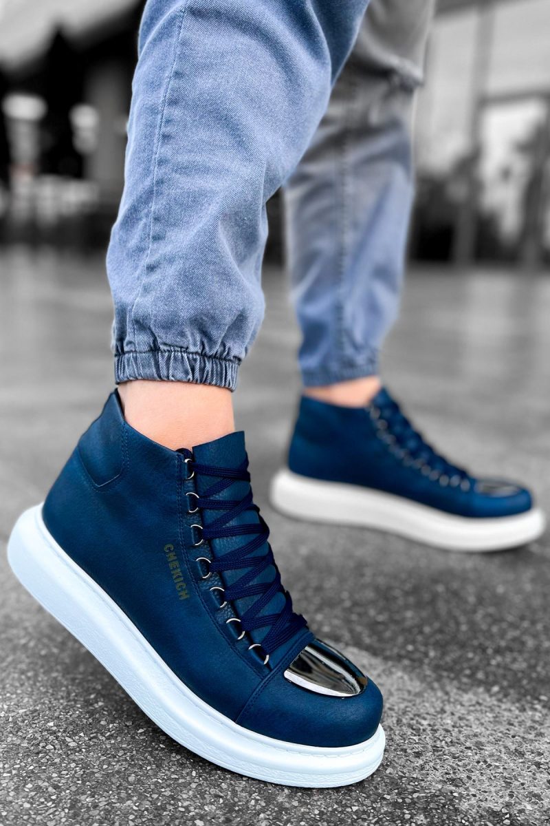 Chekich CH267 Men's Sneakers, Fashion Shoes, NavyBlue - Image 2