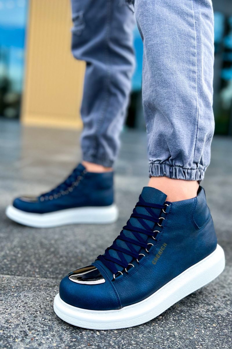 Chekich CH267 Men's Sneakers, Fashion Shoes, NavyBlue - Image 3