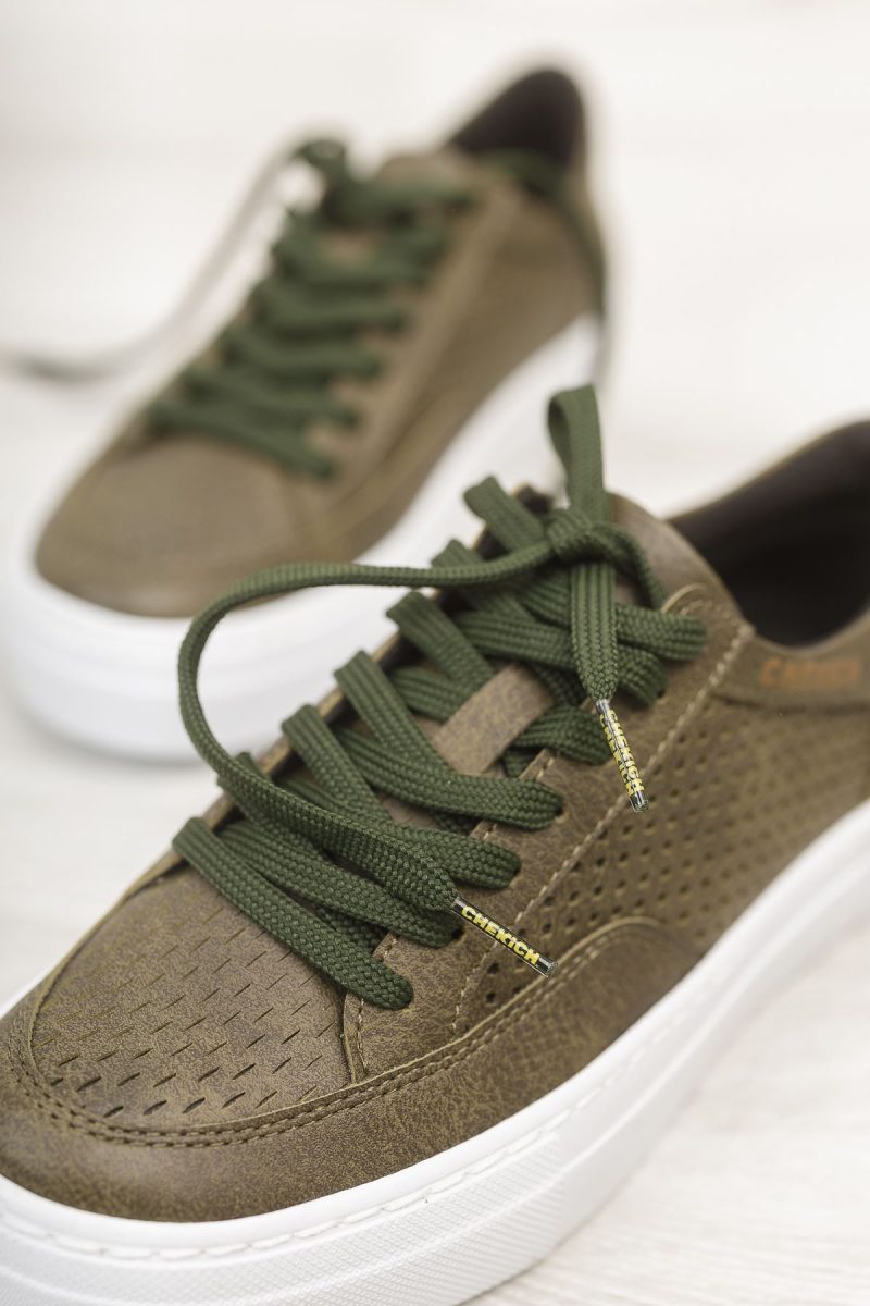 Chekich CH015 Women's Sneakers, Fashion Shoes, Green - Image 4