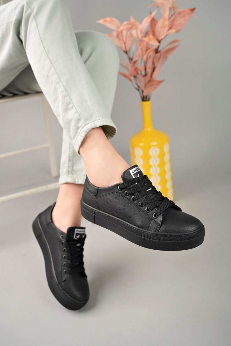 Chekich CH983 Men's Sneakers, Fashion Shoes, Black - Image 3