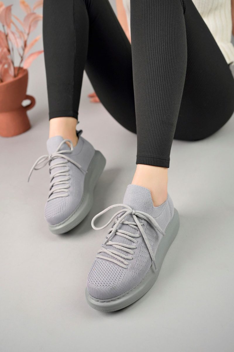 Chekich CH307 Women's Sneakers, Fashion Shoes, Grey