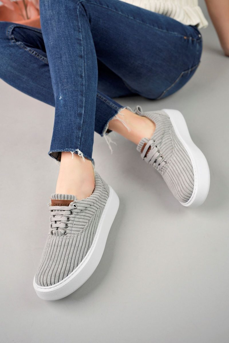 Chekich CH173 Women's Sneakers, Fashion Shoes, Grey - Image 3