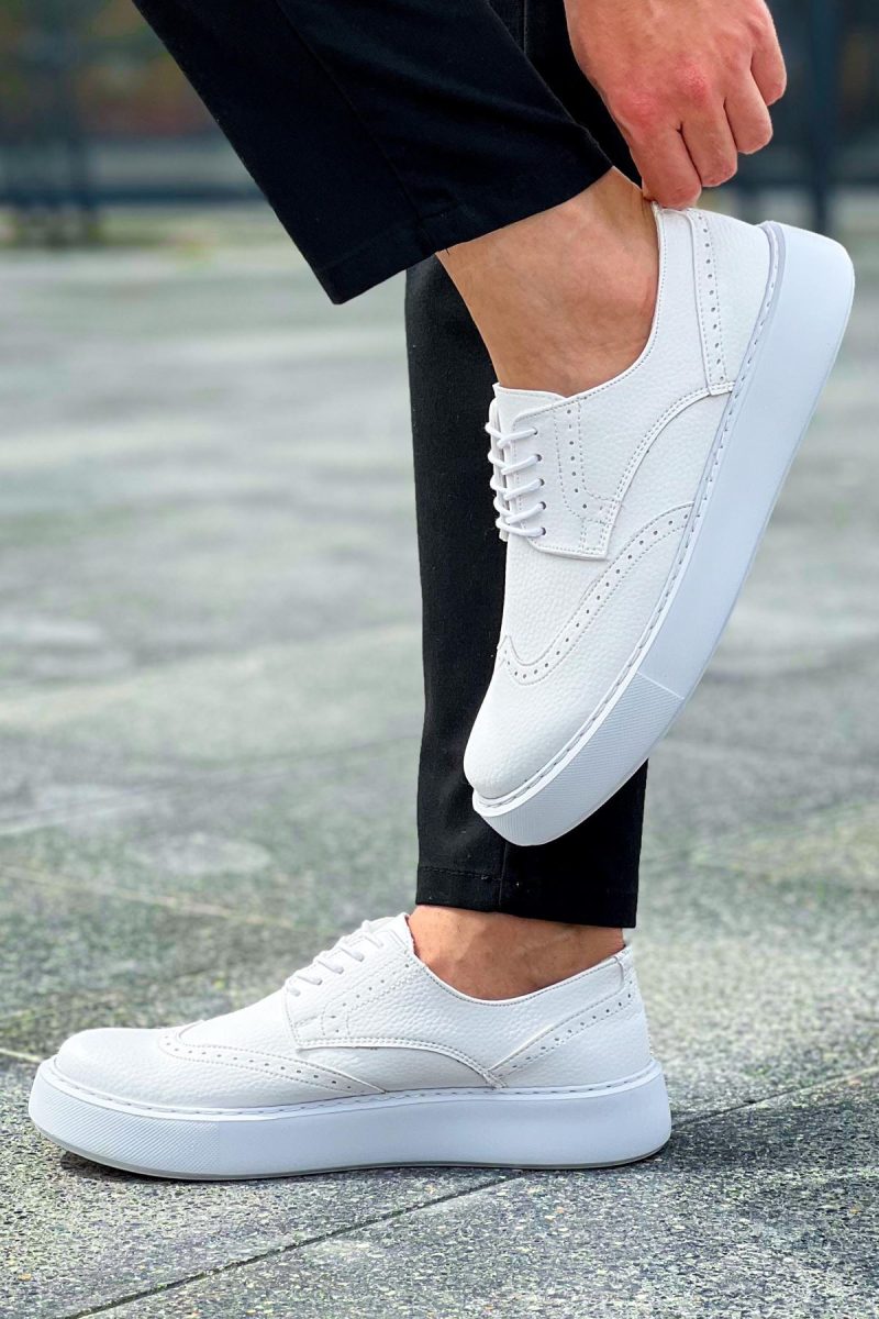 Chekich CH149 Men's Sneakers, Fashion Shoes, White - Image 2