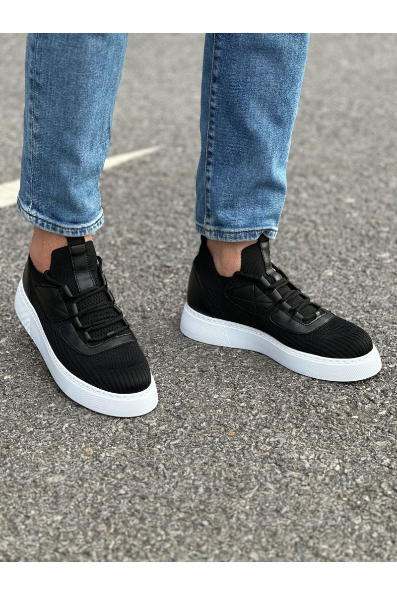 Chekich CH242 Men's Sneakers, Fashion Shoes, Black - Image 2