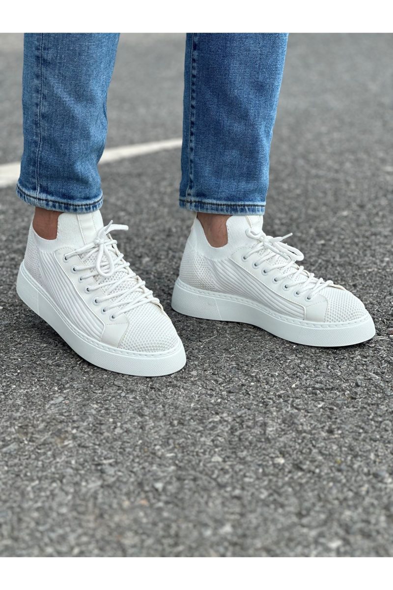 Chekich CH242 Men's Sneakers, Fashion Shoes, White - Image 2