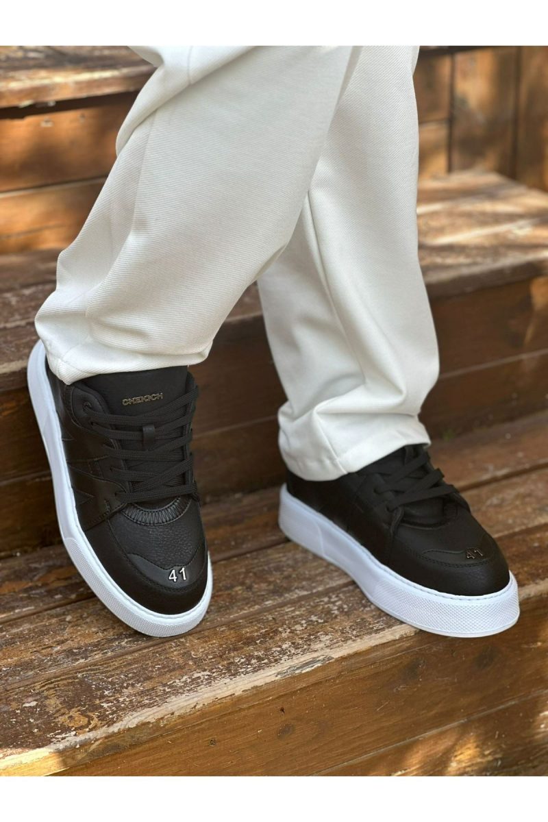 Chekich CH240 Men's Sneakers, Fashion Shoes, Black - Image 2