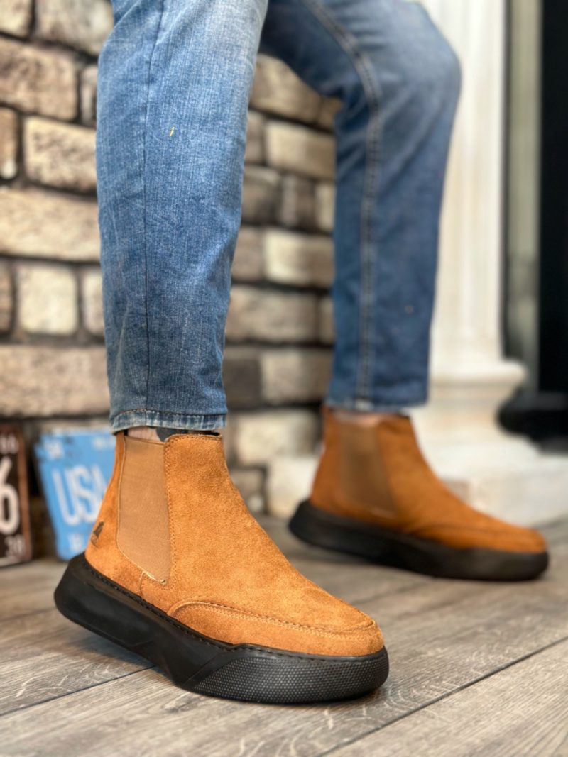 Boa BA0150 Men Boots,  Leather Brown Fashion Shoes