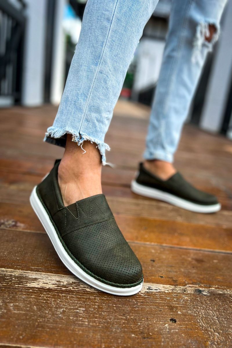 Chekich CH091 Men's Sneakers, Fashion Shoes, Green