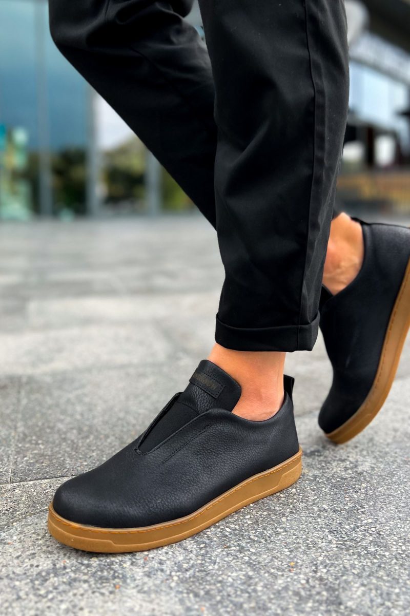 Chekich CH195 Men's Sneakers, Fashion Shoes, Black - Image 3