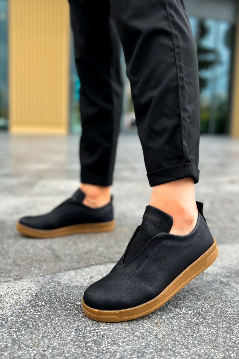 Chekich CH195 Men's Sneakers, Fashion Shoes, Black - Image 2