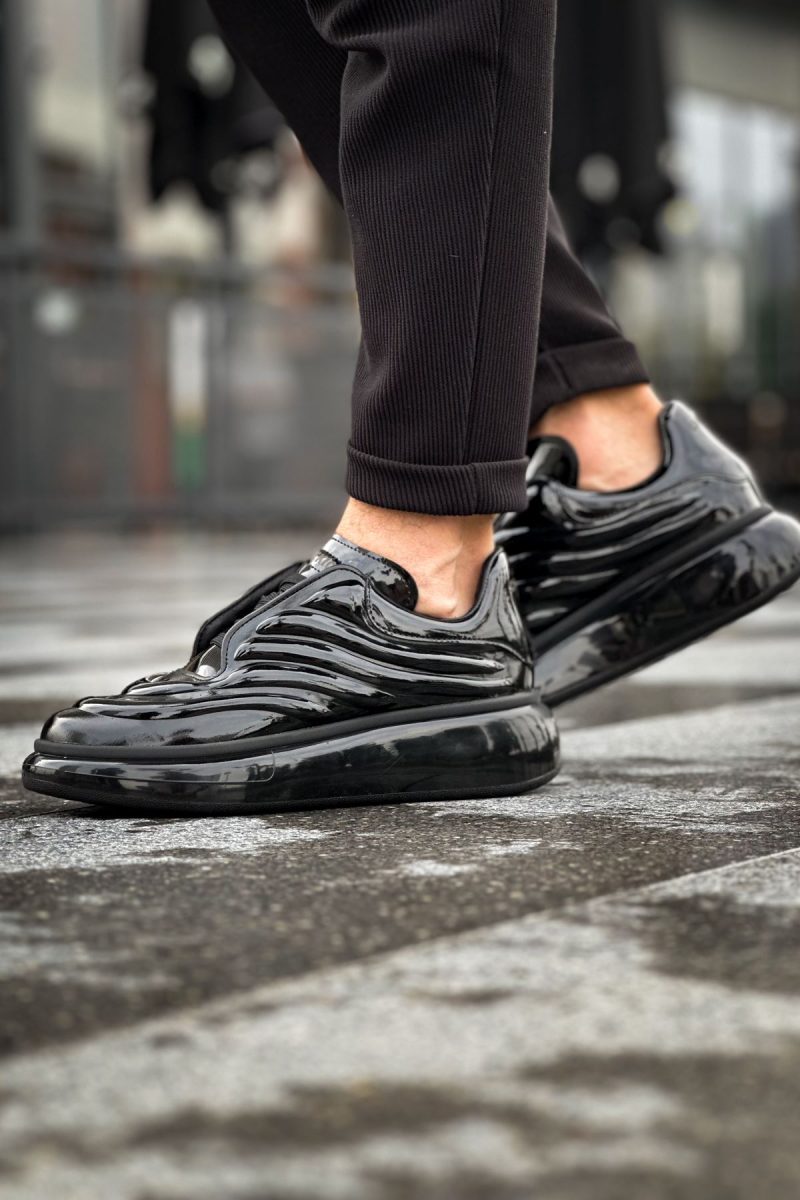 Chekich CH295 Men's Sneakers, Fashion Shoes, Black - Image 2