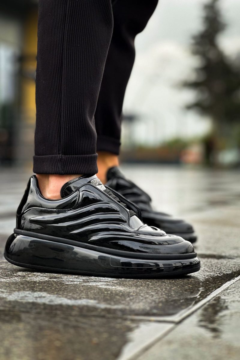 Chekich CH295 Men's Sneakers, Fashion Shoes, Black - Image 3