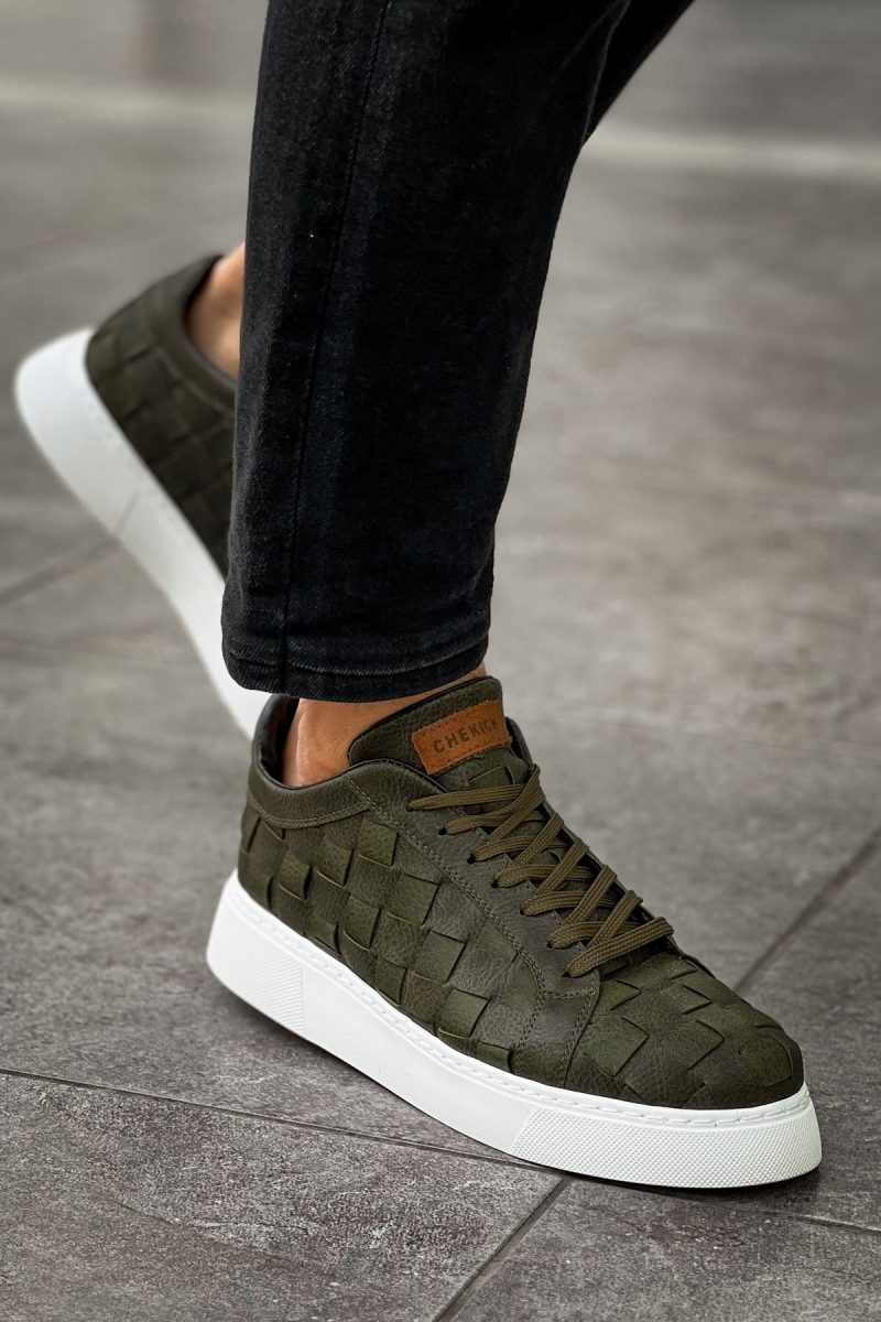 Chekich CH209 Men's Sneakers, Fashion Shoes, Green