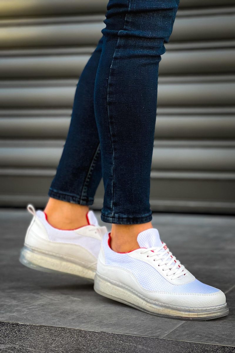 Chekich CH181 Men's Sneakers, Fashion Shoes, White - Image 2