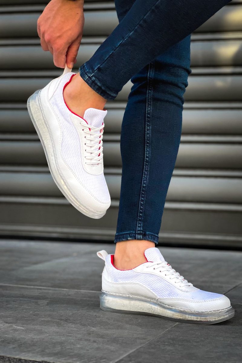 Chekich CH181 Men's Sneakers, Fashion Shoes, White - Image 3