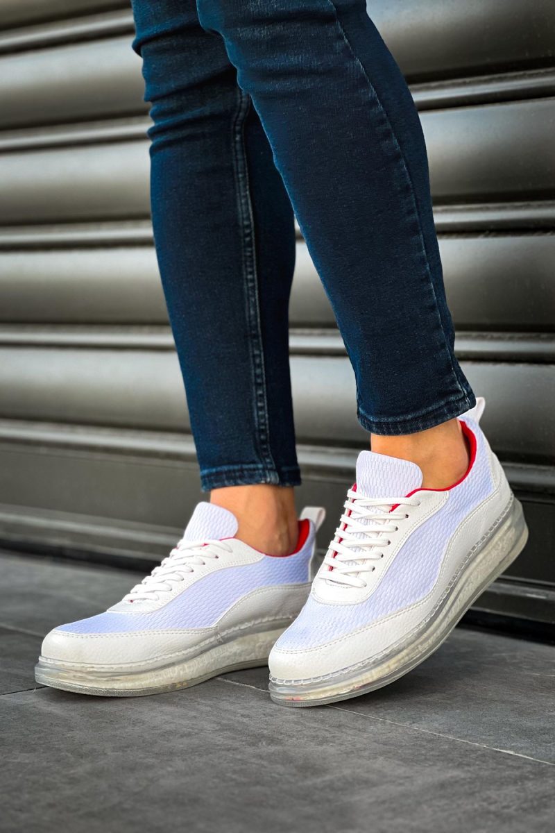 Chekich CH181 Men's Sneakers, Fashion Shoes, White - Image 4
