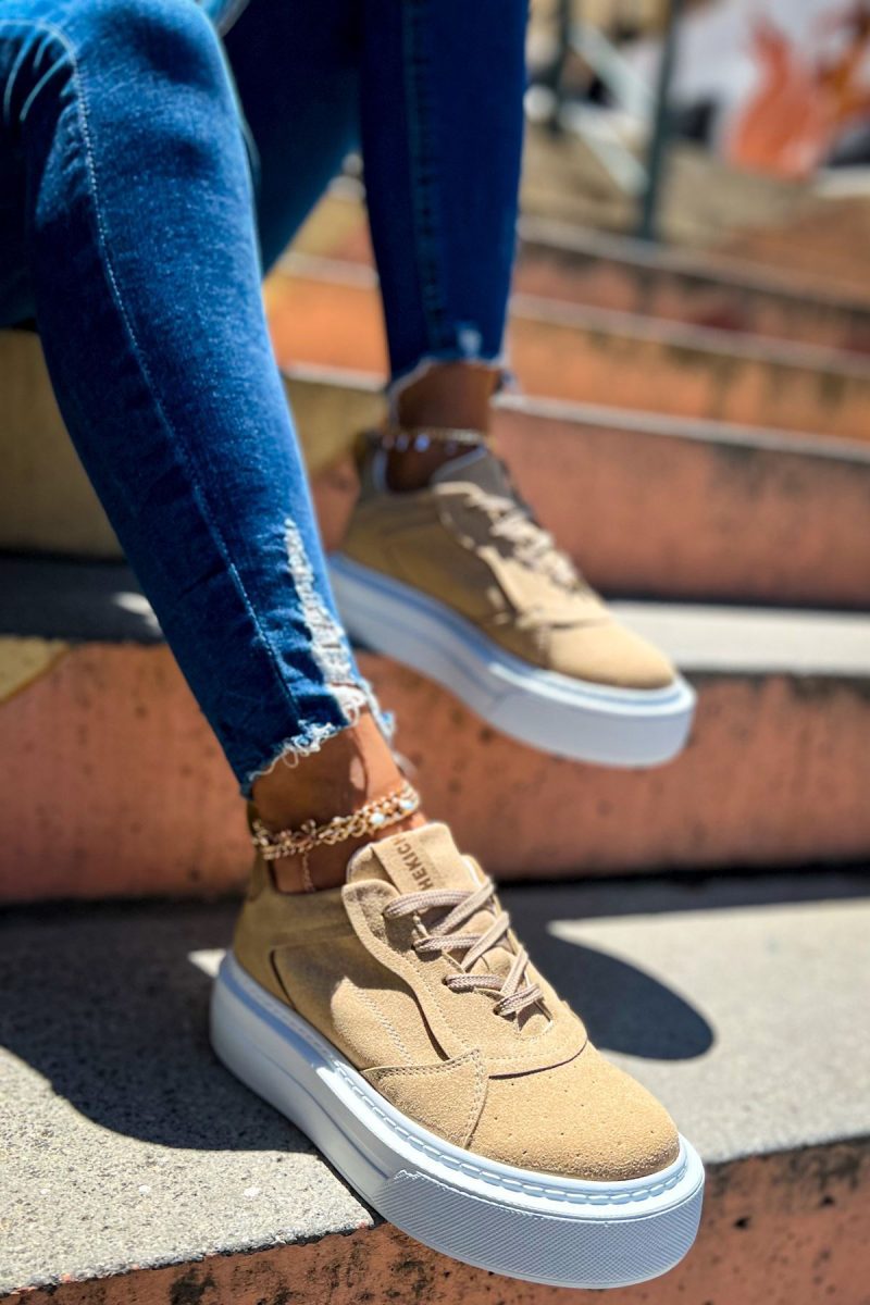 Chekich CH187 Women's Sneakers, Fashion Shoes, Sand