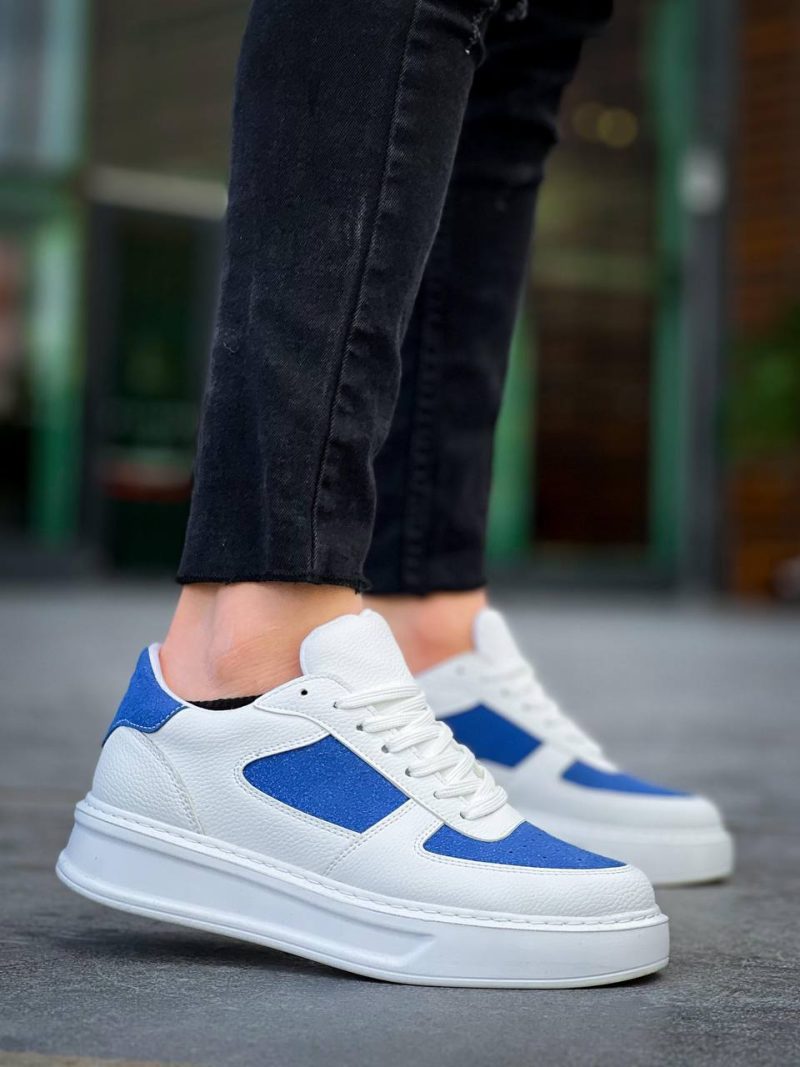 Boa KB-X8- Men Casual Shoes,  Leather White Fashion Shoes - Image 2