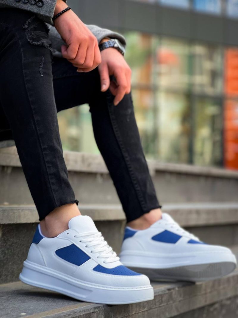 Boa KB-X8- Men Casual Shoes,  Leather White Fashion Shoes
