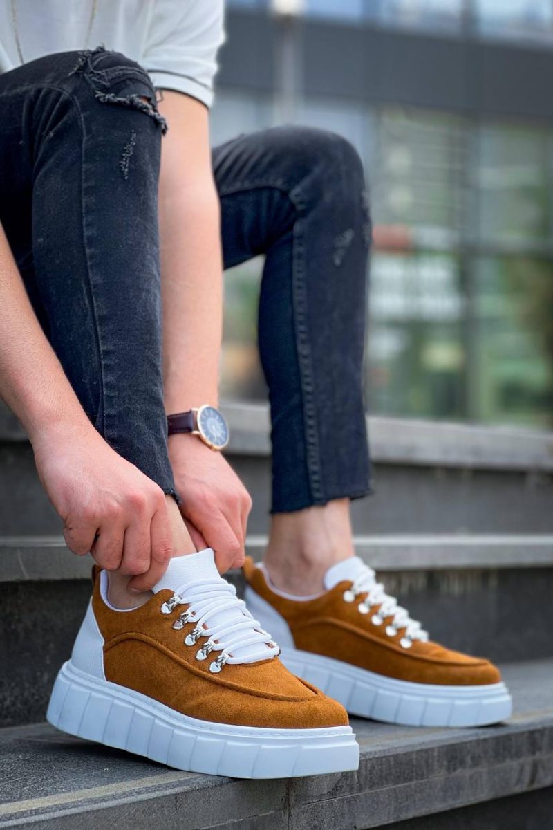 Boa KB-X10 Men Casual Shoes,  Leather Brown Fashion Shoes