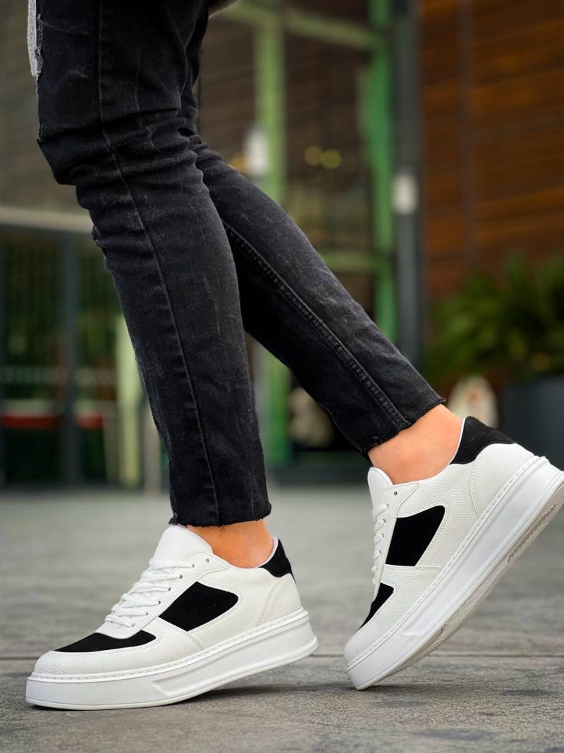Boa KB-X8- Men Casual Shoes,  Leather White Fashion Shoes - Image 2