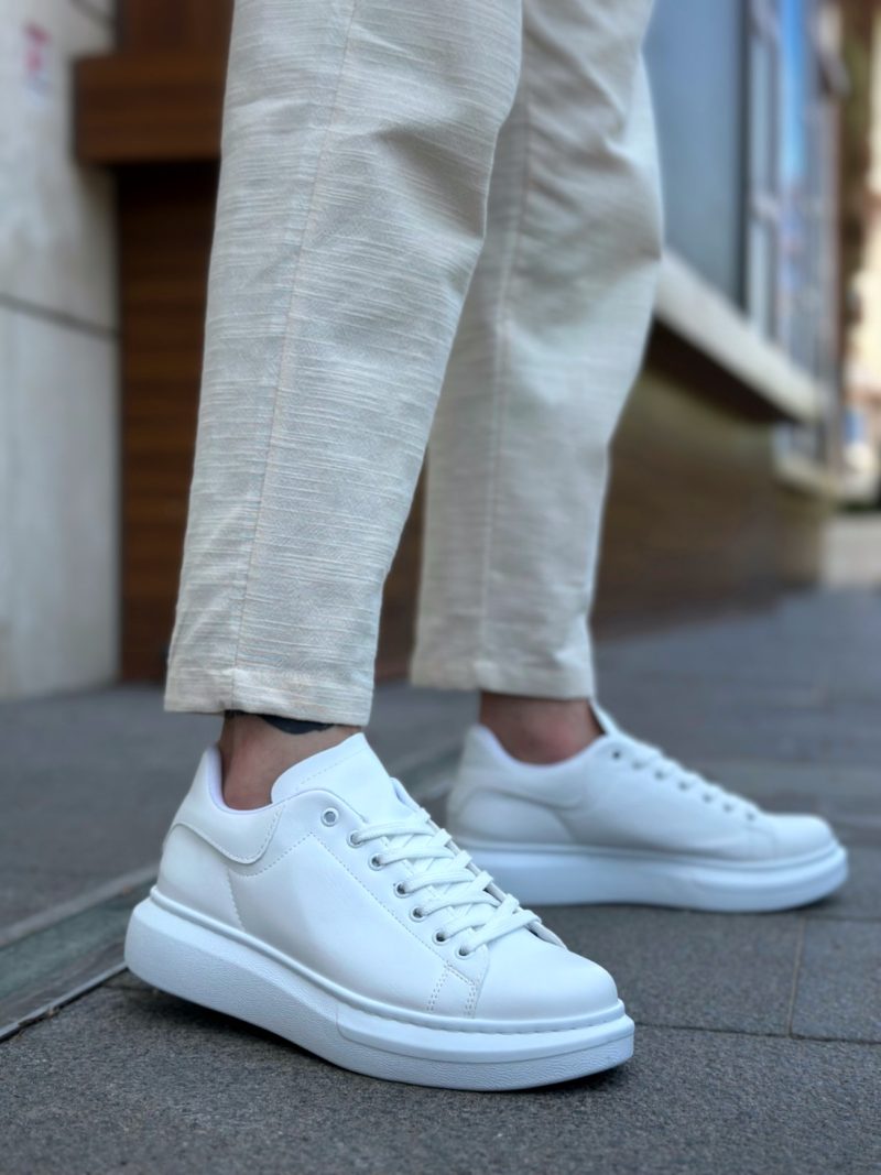 Boa BA0547 Men Casual Shoes,  Leather White  Fashion Shoes