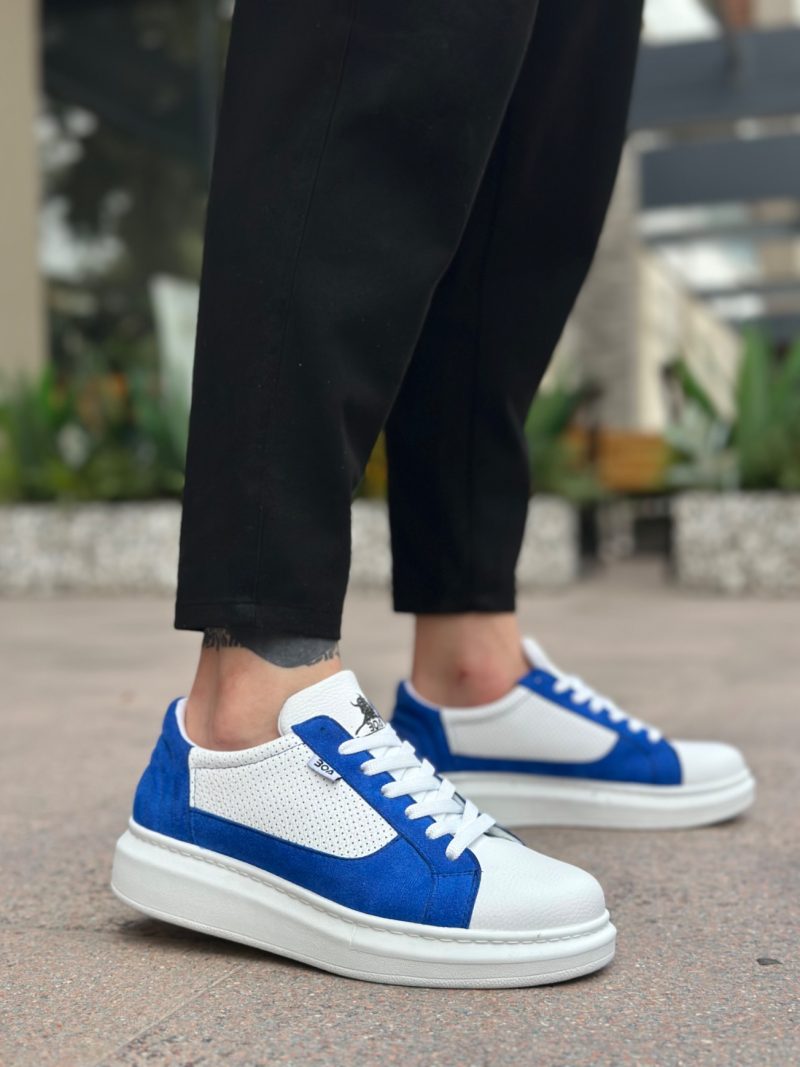 Boa BA0423 Men Sneakers,  Leather White  Fashion Shoes - Image 3