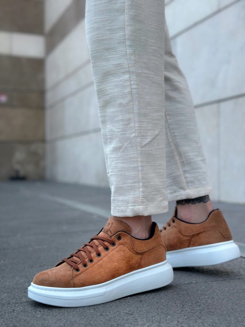 Boa BA0547 Men Casual Shoes,  Leather Brown Fashion Shoes - Image 2