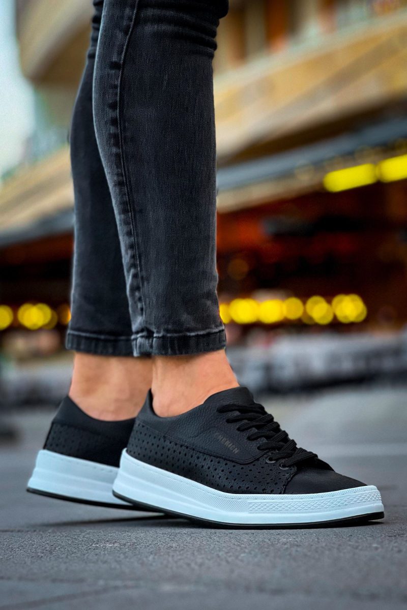 Chekich CH043 Men's Sneakers, Fashion Shoes, Black - Image 5
