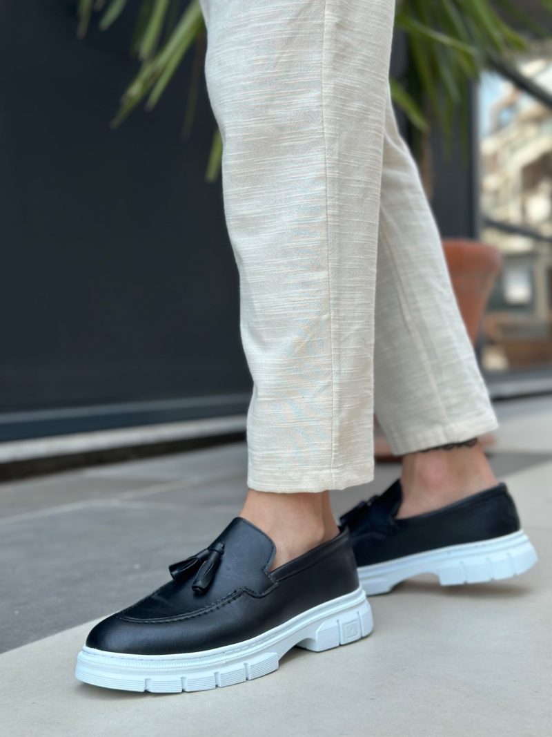 Boa BA0240 Men Sneakers,  Leather Gold Fashion Shoes - Image 2