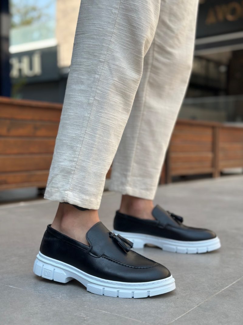 Boa BA0240 Men Sneakers,  Leather Gold Fashion Shoes - Image 3