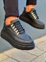 Boa KB-X10 Men Casual Shoes,  Leather kömür Fashion Shoes